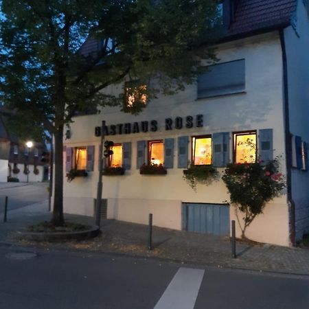 Landgasthof Rose Hotell Ditzingen Eksteriør bilde