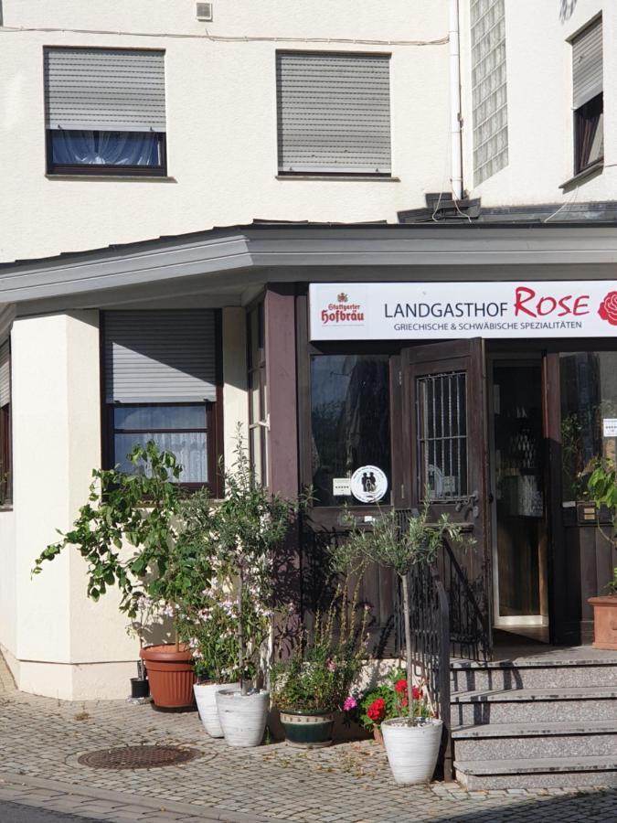 Landgasthof Rose Hotell Ditzingen Eksteriør bilde