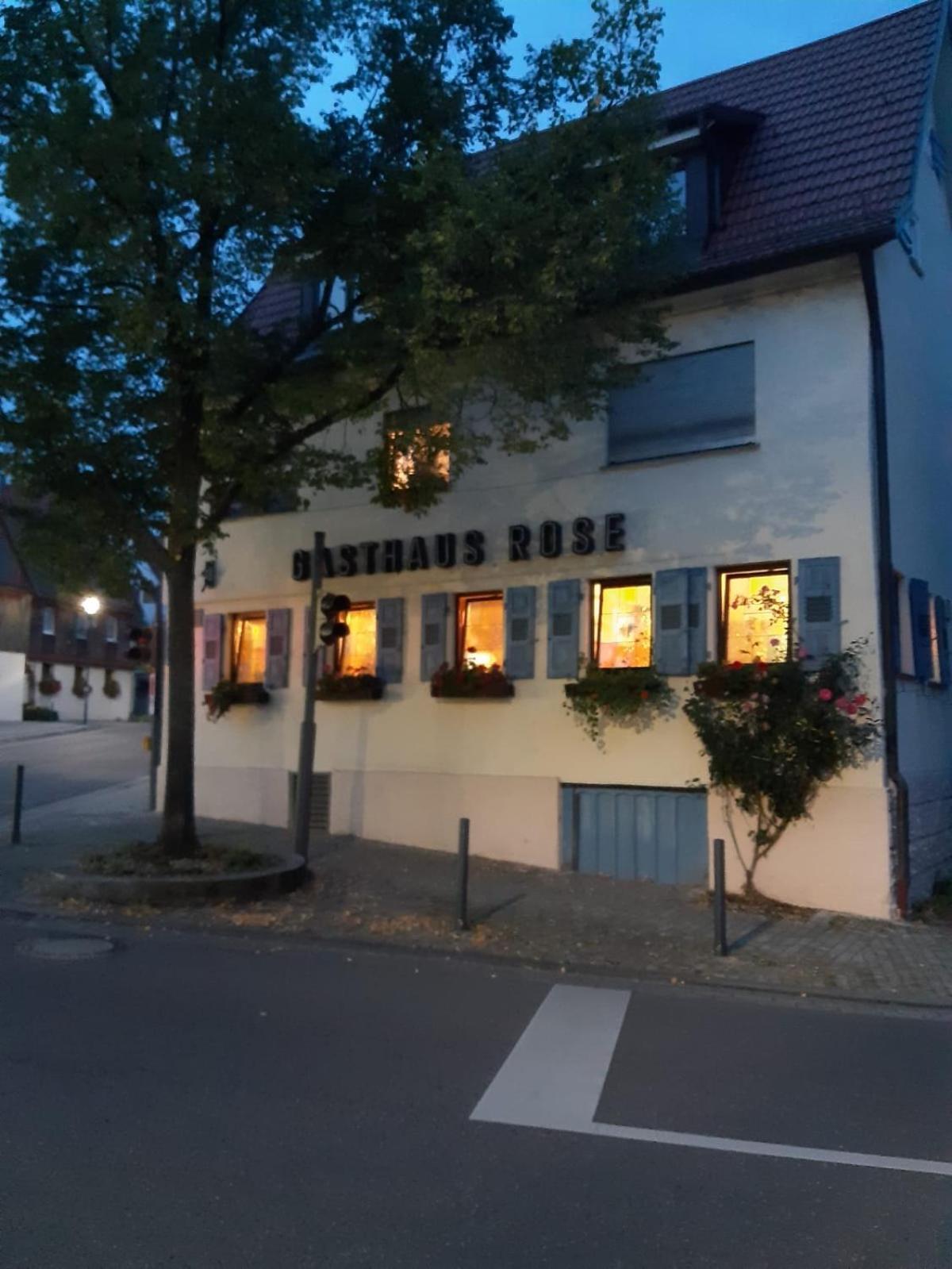 Landgasthof Rose Hotell Ditzingen Eksteriør bilde